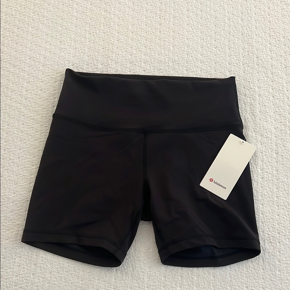 Lululemon Athletica Black Athletic Shorts High-Rise